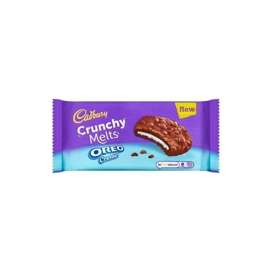 Picture of CADBURY CRUNCHY MELTS OREO 156GR